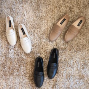 Mocasines en cuero